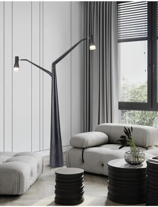 Nolan Sculpture Floor Lamp-DWHOME