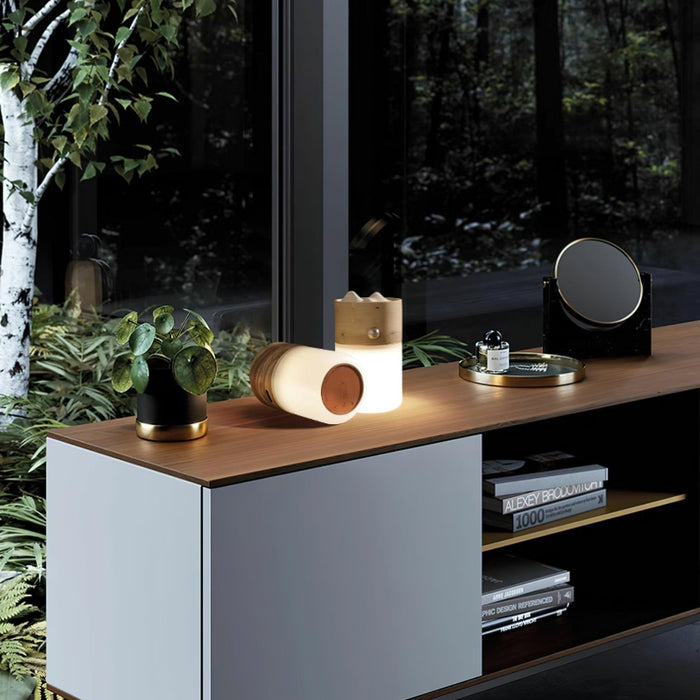 Nomad Lantern Table Lamp-DWHOME