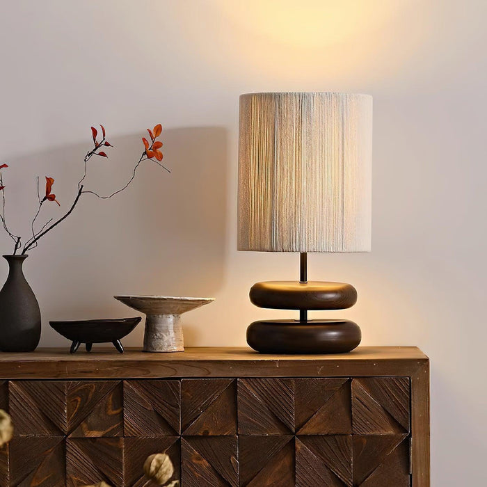 Nora Wood Table Lamp-DWHOME