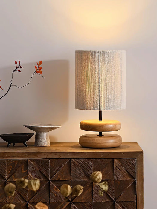 Nora Wood Table Lamp-DWHOME