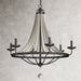Tyzer Empire Chandelier-DWHOME