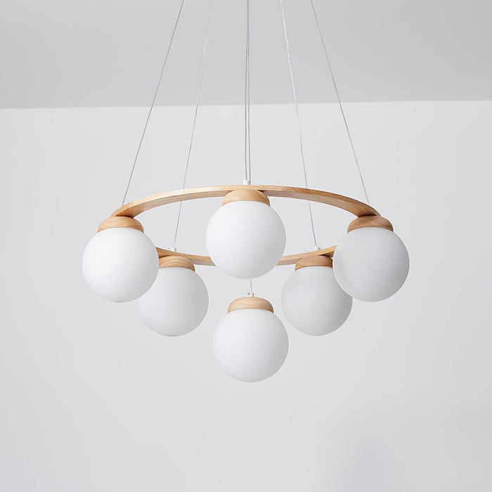 Miira Wood Chandelier - DWHOME