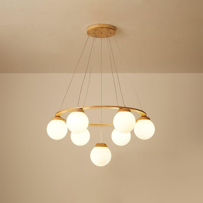 Miira Wood Chandelier - DWHOME