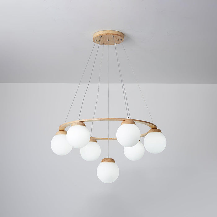 Miira Wood Chandelier - DWHOME