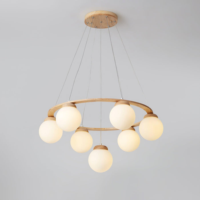 Miira Wood Chandelier - DWHOME