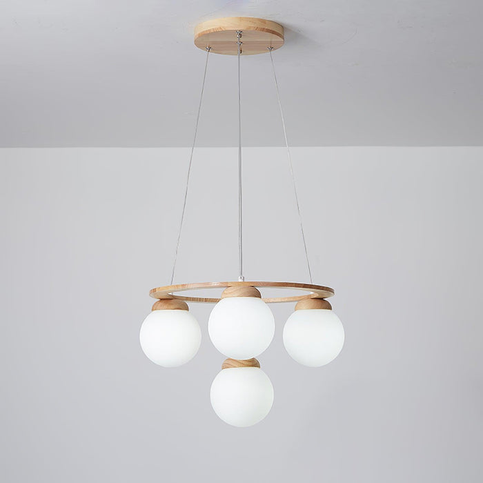 Miira Wood Chandelier - DWHOME