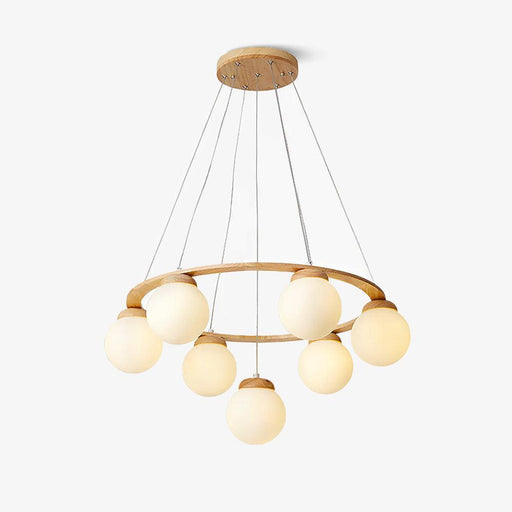 Miira Wood Chandelier - DWHOME