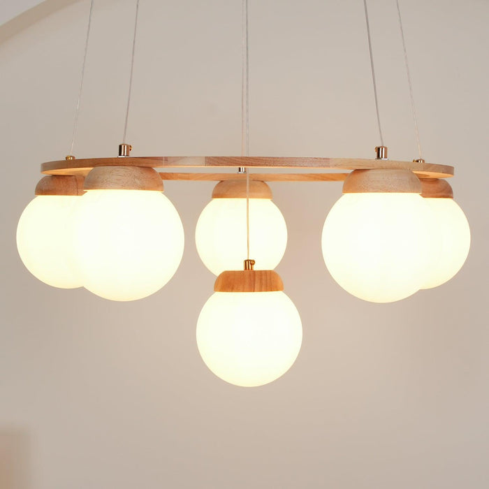 Miira Wood Chandelier - DWHOME