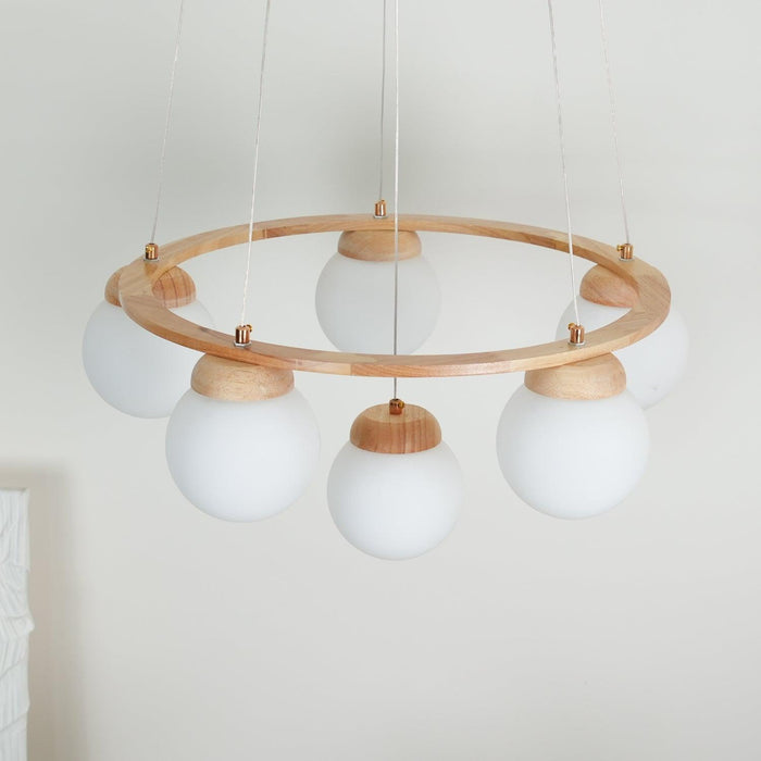 Miira Wood Chandelier - DWHOME