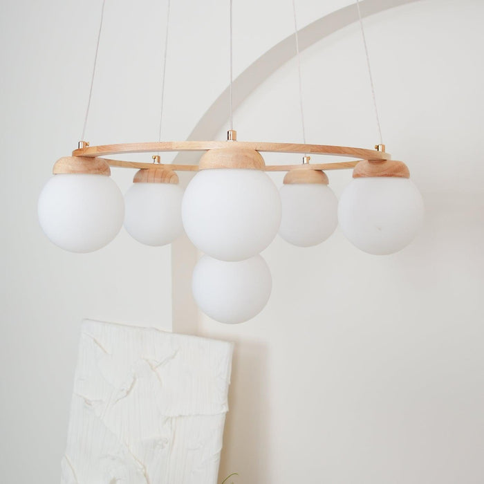 Miira Wood Chandelier - DWHOME