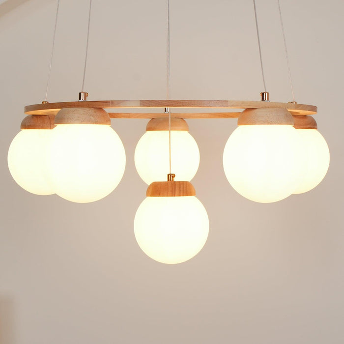 Miira Wood Chandelier - DWHOME