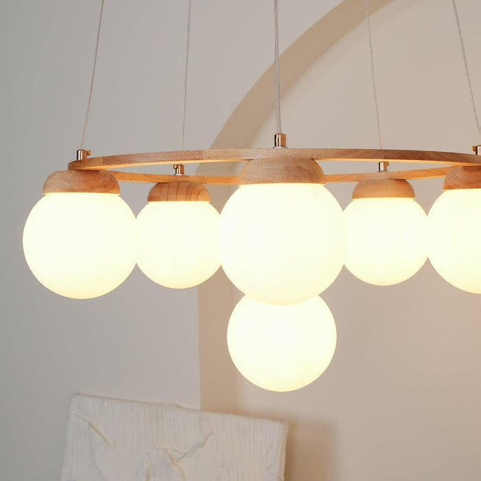 Miira Wood Chandelier - DWHOME