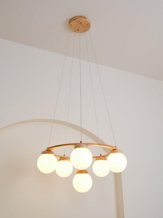 Miira Wood Chandelier - DWHOME