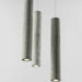 Long Concrete Pipe Minimalist Line Pendant Light.