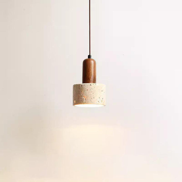 Sonoma Wood And Stone Minimalist Pendant Lights-DWHOME