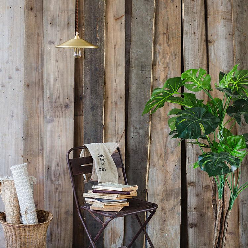 Trudeau Brass Shade Minimalist Pendant Light-DWHOME
