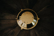 Nautilus Round Brass cage outdoor wall light / ceiling light-DWHOME