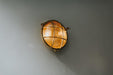 Nautilus Round Brass cage outdoor wall light / ceiling light-DWHOME