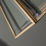 Lanterna brass frame glass pendant light-DWHOME