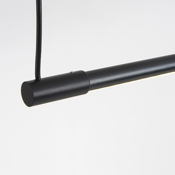 Linea minimalist strip line pendant light.