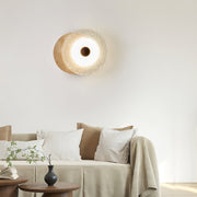 Aurora Travertine Wall Lamp-DWHOME