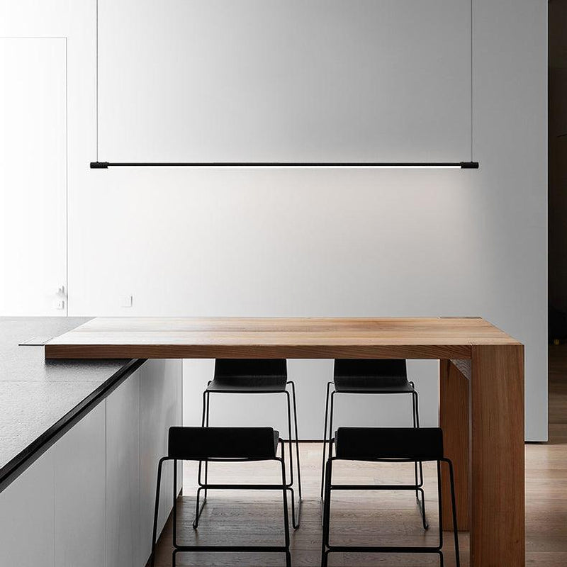 Linea minimalist strip line pendant light-DWHOME