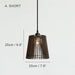 Kaho Wooden Shade Japandi Pendant Light.