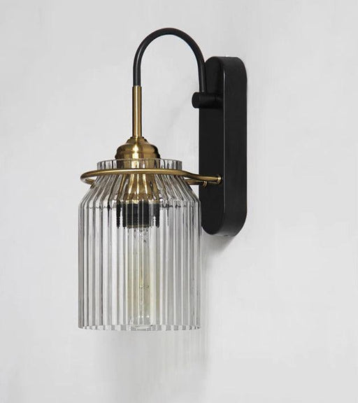 Parson Art Deco Brass Wall Light.