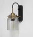 Parson Art Deco Brass Wall Light.