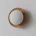 Kato Wooden Plate Japandi Wall Light.