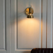 Mill House Short Arm Brass Wall Light-DWHOME