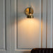 Mill House Short Arm Brass Wall Light.