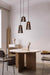 Kaho Wooden Shade Japandi Pendant Light.