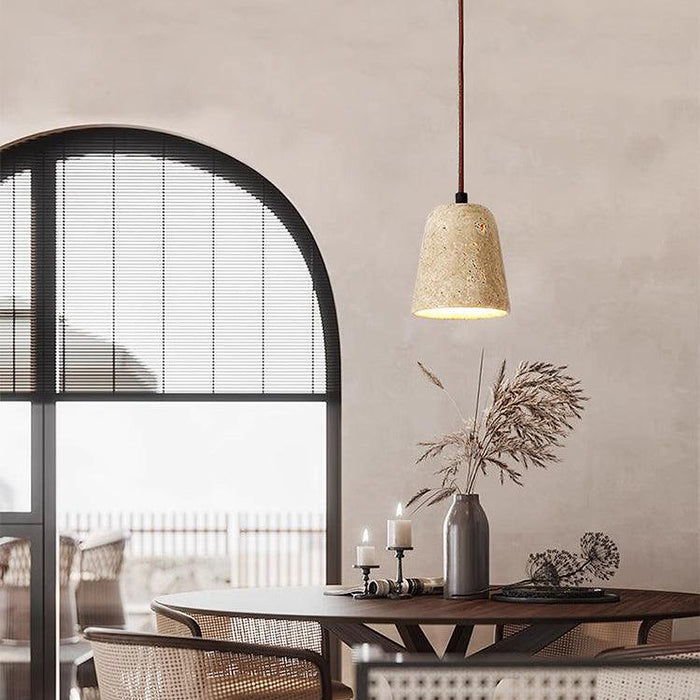 Sonoma Wood And Stone Minimalist Pendant Lights-DWHOME