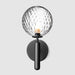 Nostra Minimalist Line Glass Globe Wall Light-DWHOME