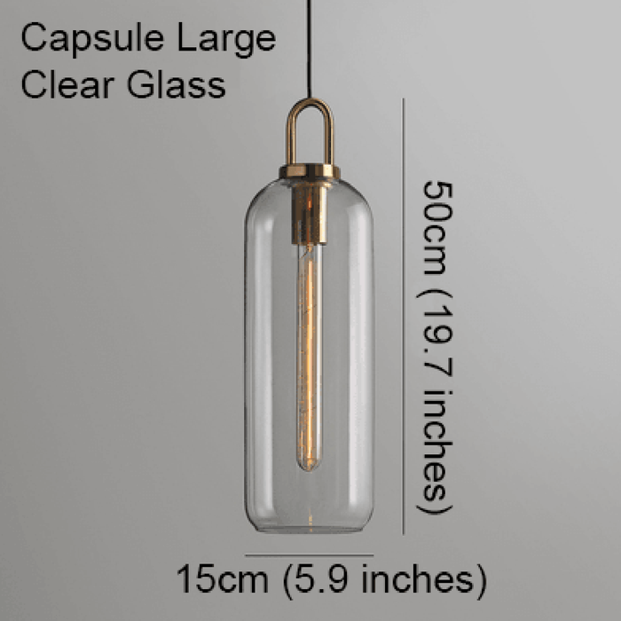 Yayoi Glass Globe Brass Fitting Pendant Light-DWHOME
