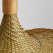 Panama Rattan Wicker Bamboo Pendant Light.