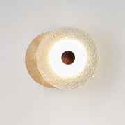 Aurora Travertine Wall Lamp-DWHOME