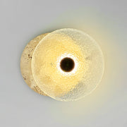 Aurora Travertine Wall Lamp-DWHOME