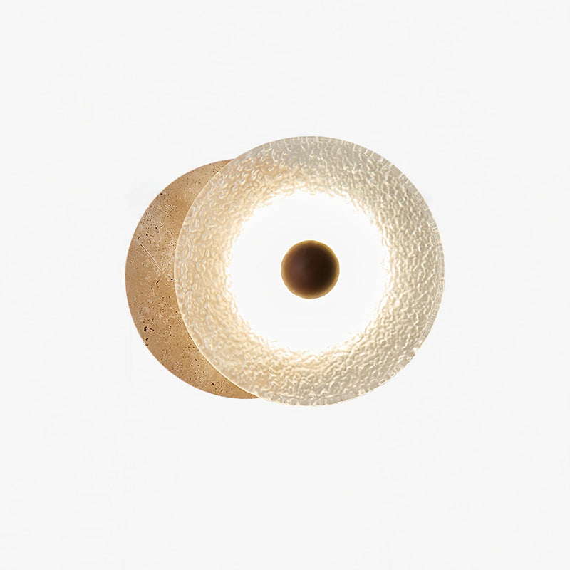 Aurora Travertine Wall Lamp-DWHOME