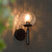 Nostra Minimalist Line Glass Globe Wall Light-DWHOME