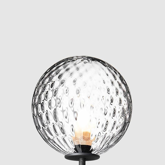 Nostra Minimalist Line Glass Globe Wall Light-DWHOME