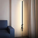 Sasaki Minimalist Line LED Wall Light With Wall Plug.