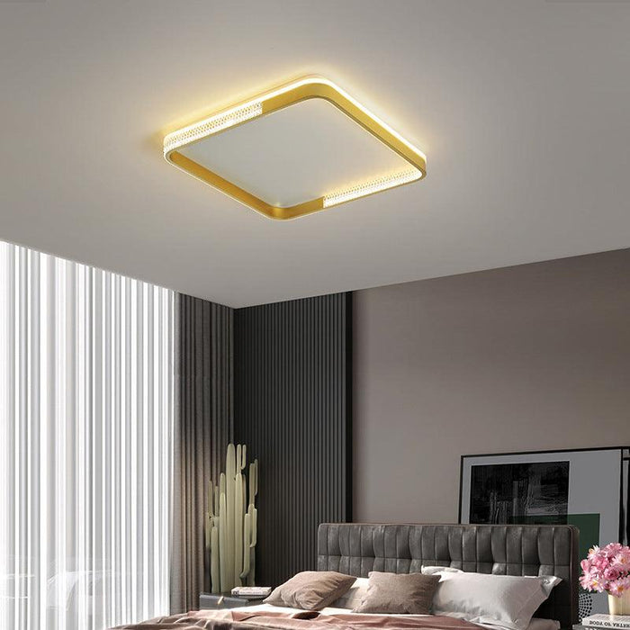 LED Halo Round/Square Modern Creative Ceiling Light.