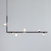 Luz Minimalist Line Kitchen Island Pendant Light.