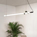 Sasaki Minimalist Linear Suspension Pendant Light.