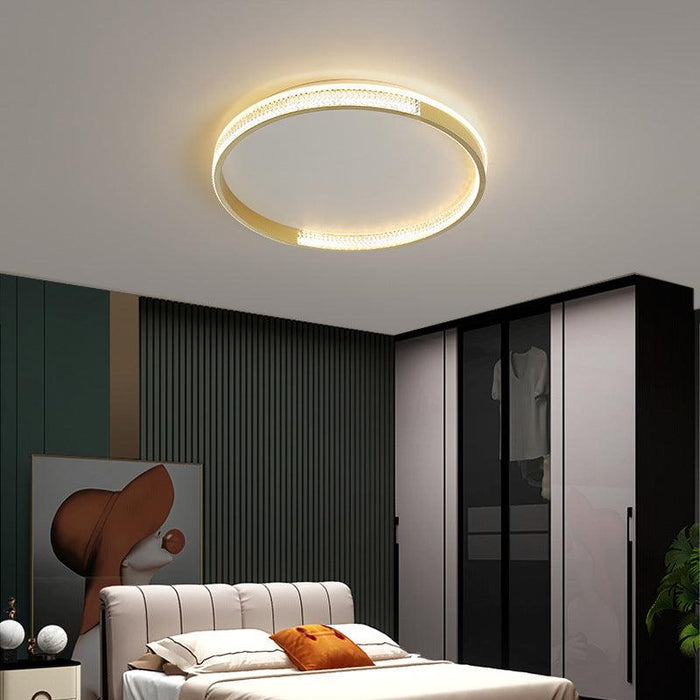 LED Halo Round/Square Modern Creative Ceiling Light.