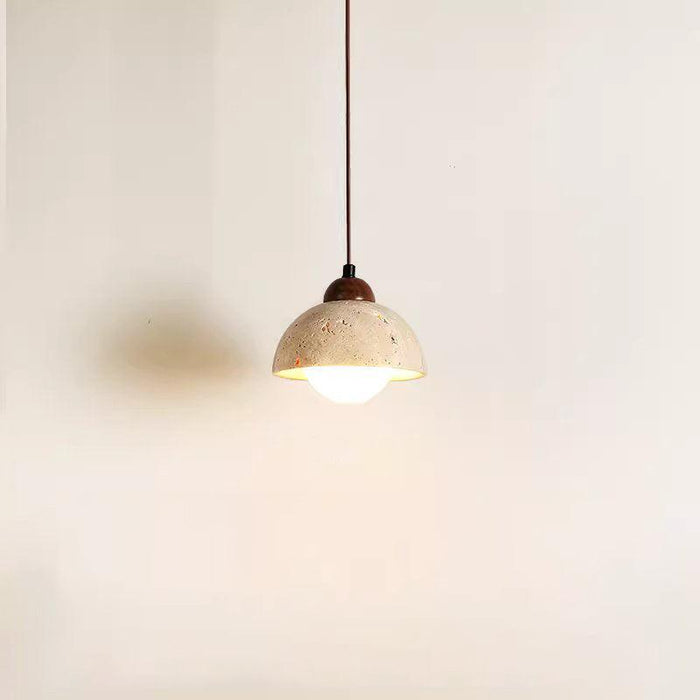 Sonoma Wood And Stone Minimalist Pendant Lights-DWHOME