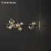 Soho modern luxury linear pendant light chandelier-DWHOME
