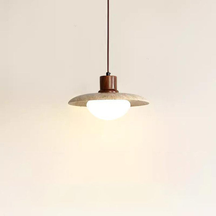 Sonoma Wood And Stone Minimalist Pendant Lights-DWHOME